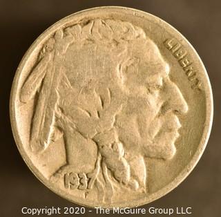 1937-D Buffalo Nickel