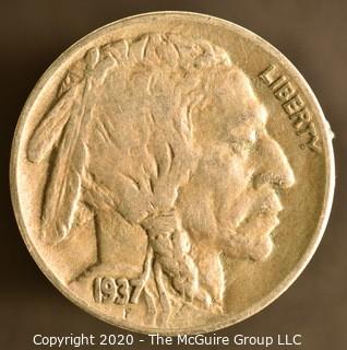 1937-D Buffalo Nickel