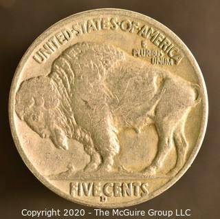 1936-D Buffalo Nickel