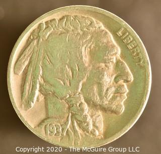 1937-D Buffalo Nickel