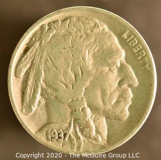 1937-D Buffalo Nickel