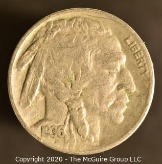 1936 Buffalo Nickel