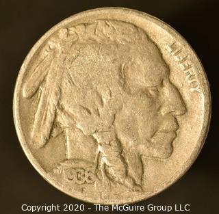 1936 Buffalo Nickel