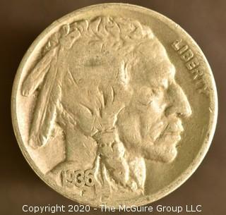 1936 Buffalo Nickel