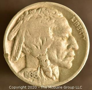 1936 Buffalo Nickel