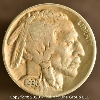 1936 Buffalo Nickel