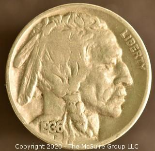 1936 Buffalo Nickel