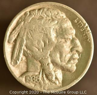 1936 Buffalo Nickel