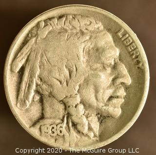 1936 Buffalo Nickel