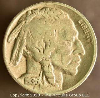 1936 Buffalo Nickel