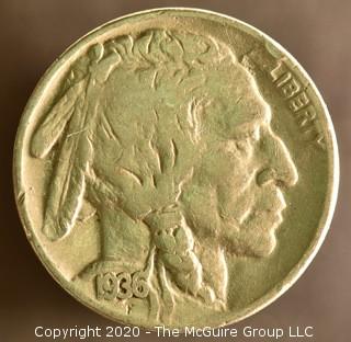 1936 Buffalo Nickel