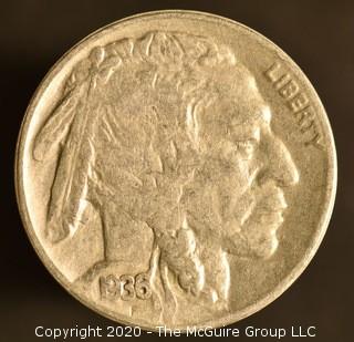 1936 Buffalo Nickel