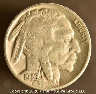 1936 Buffalo Nickel