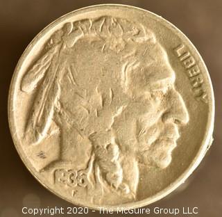 1936 Buffalo Nickel