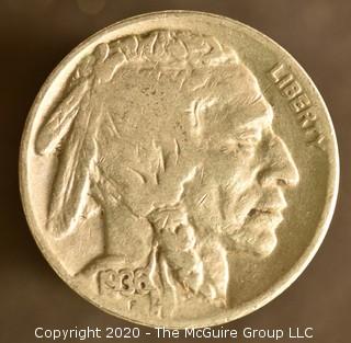 1936 Buffalo Nickel