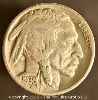 1936 Buffalo Nickel