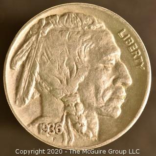 1936 Buffalo Nickel