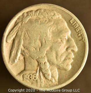 1936 Buffalo Nickel