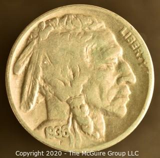 1936 Buffalo Nickel