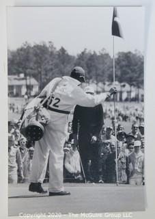 Black & White Photo Print (6" x 4") & Negative of Gary Player; The Masters; Golf Tournament by Rickerby.