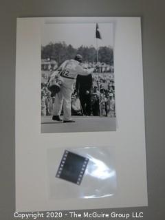 Black & White Photo Print (6" x 4") & Negative of Gary Player; The Masters; Golf Tournament by Rickerby.