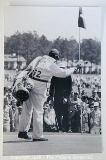 Black & White Photo Print (6" x 4") & Negative of Gary Player; The Masters; Golf Tournament by Rickerby.