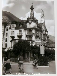 Photo: Print & Negative: Historical: WWII era - Hotel Bernerhof in Interlaken Switzerland