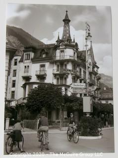 Photo: Print & Negative: Historical: WWII era - Hotel Bernerhof in Interlaken Switzerland