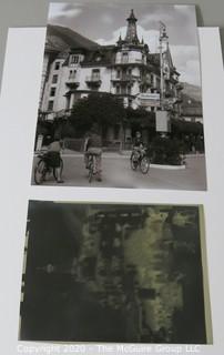 Photo: Print & Negative: Historical: WWII era - Hotel Bernerhof in Interlaken Switzerland