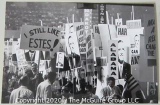 Photo: Eight Print & 35MM Negatives: Historical: Political by Rickerby  1952 Democratic Convention 