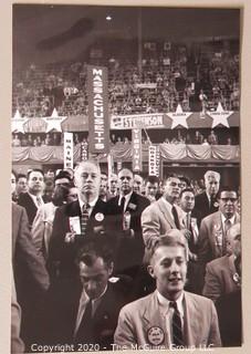 Photo: Eight Print & 35MM Negatives: Historical: Political by Rickerby  1952 Democratic Convention 