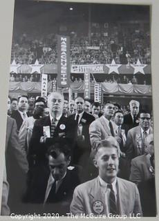 Photo: Eight Print & 35MM Negatives: Historical: Political by Rickerby  1952 Democratic Convention 