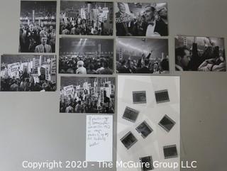 Photo: Eight Print & 35MM Negatives: Historical: Political by Rickerby  1952 Democratic Convention 