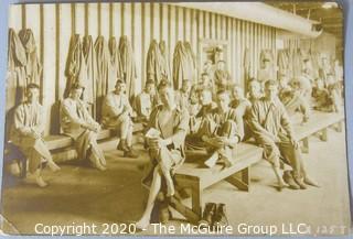 Group of 16 Sepia Tone Black and White Photos; Delousing Operations.  WWI;  Measure approximately 4 3/4" x 7". (Description Altered March 3)