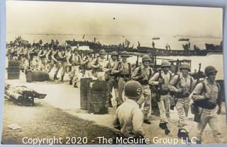 Group of 8 Black and White Photo from Japanese occupation by Rickerby.  Measure approximately 3 1/2" x 5 1/2".