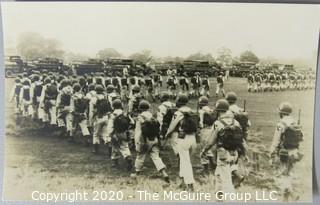 Group of 8 Black and White Photo from Japanese occupation by Rickerby.  Measure approximately 3 1/2" x 5 1/2".