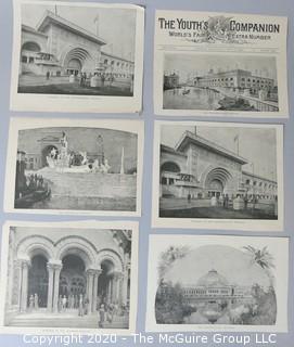 Collectible: Paper: Historical: 1893 Worlds Columbia Exposition in Chicago with Architectural Prints.