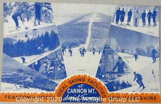 Collectible: Paper: 1940s Ski and aerial Tramway ephemera