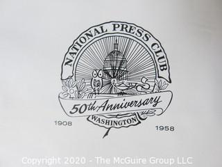 Collectible: Paper: Historical: 1958 - Natl Pres Club 50th Anniv Book