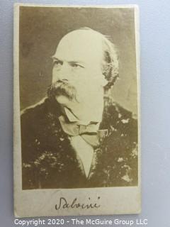 Cartes-de-Visite CDV Antique Cabinet Photo Card