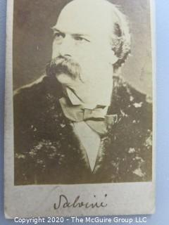 Cartes-de-Visite CDV Antique Cabinet Photo Card