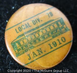 Group of Pins; Includes Military and Railroad Pins and Awards. 