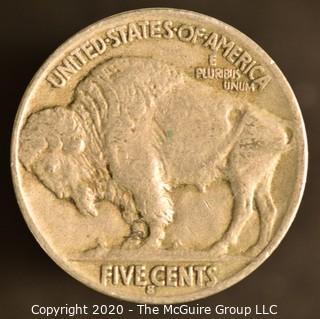 1936-S Buffalo Nickel