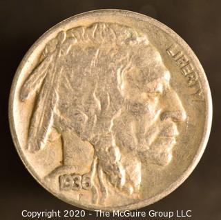 1936-S Buffalo Nickel