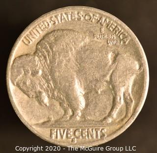 1936-S Buffalo Nickel