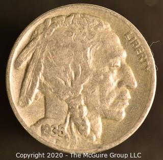 1936-S Buffalo Nickel