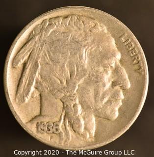 1936-S Buffalo Nickel