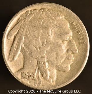 1936-S Buffalo Nickel