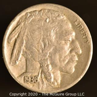 1936-S Buffalo Nickel