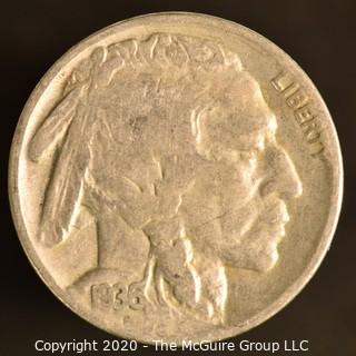 1936-S Buffalo Nickel